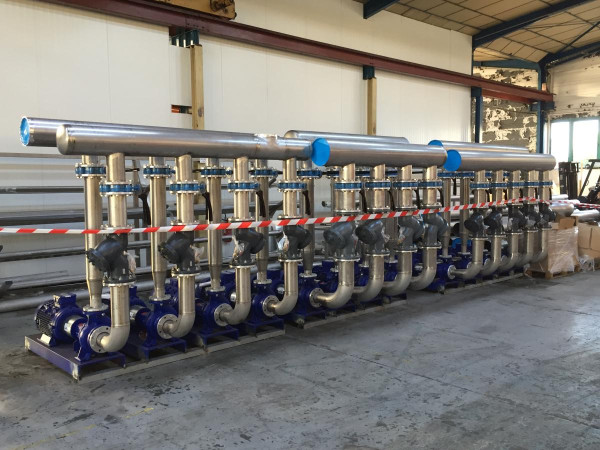 Fabrication de skids en atelier pour l’agroalimentaire